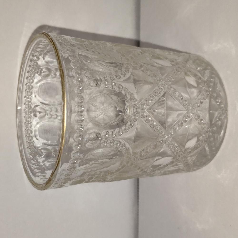 Nordic Embossed Phnom Penh water Glass Crystal luxury barware rare